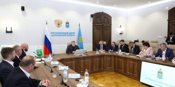 В этом году Астраханская область восстановит 25 объектов в подшефном районе ЛНР