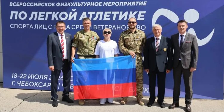Ветеран СВО из ЛНР взял серебро на всероссийском турнире по лёгкой атлетике