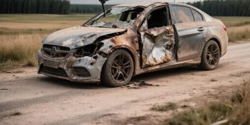 Дрон ВСУ атаковал гражданскую машину в ЛНР: ранен водитель