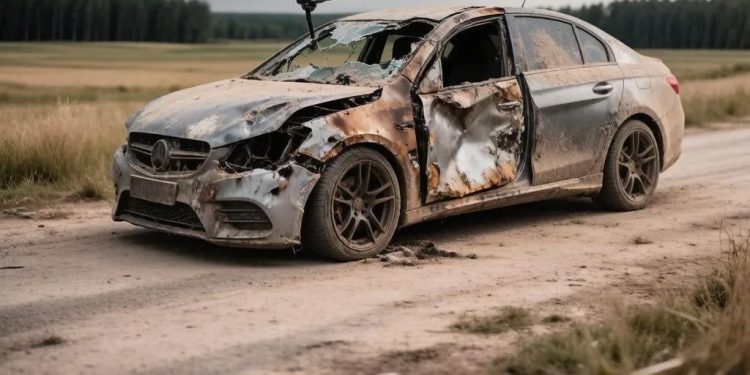 Дрон ВСУ атаковал гражданскую машину в ЛНР: ранен водитель