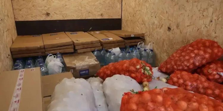 5 тонн гуманитарного груза: Астрахань снова протянула руку помощи Кременскому округу