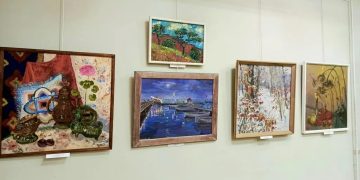 🎨 «Вместе — путь к миру»: в Ростове заработала выставка художников Донбасса и Херсона